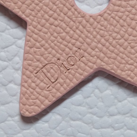 NEW CHRISTIAN DIOR Luggage Tag / Bag Charm 3 Piece Set With DIOR Engraving - Picture 8 of 8